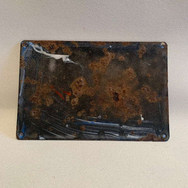 Turingia Emaille Schild