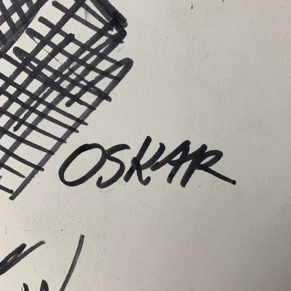 Kuno Klötzer Zeichnung von Dalli Dalli Oskar