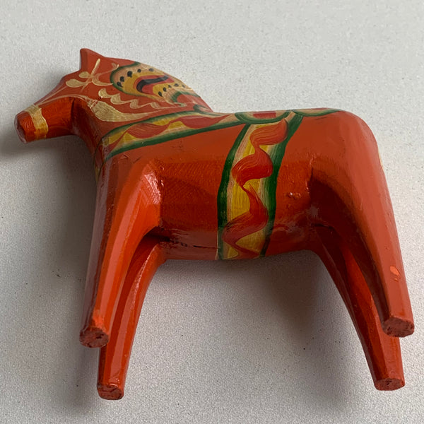 Dalapferd orange 13 cm