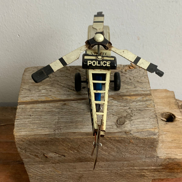 Vintage Blechspielzeug Hubschrauber