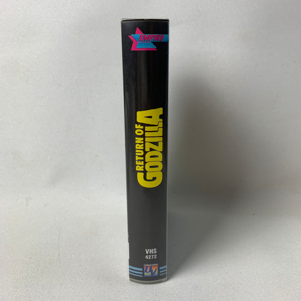 VHS Video Kassette Return of Godzilla