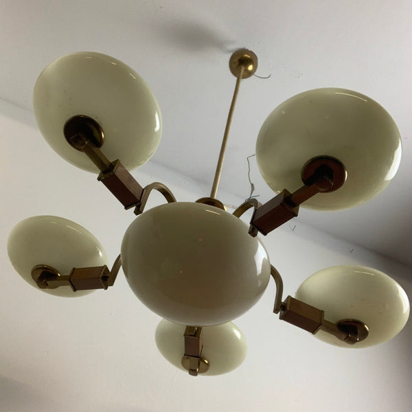 Großer Art Deco Kronleuchter