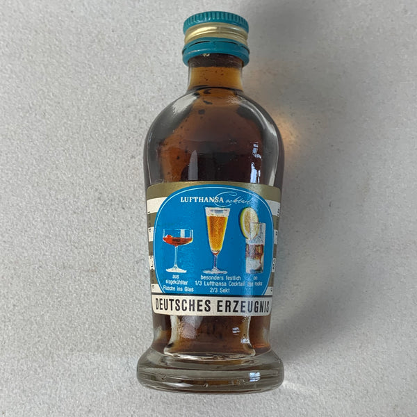 Miniatur Flasche Cocktail Lufthansa
