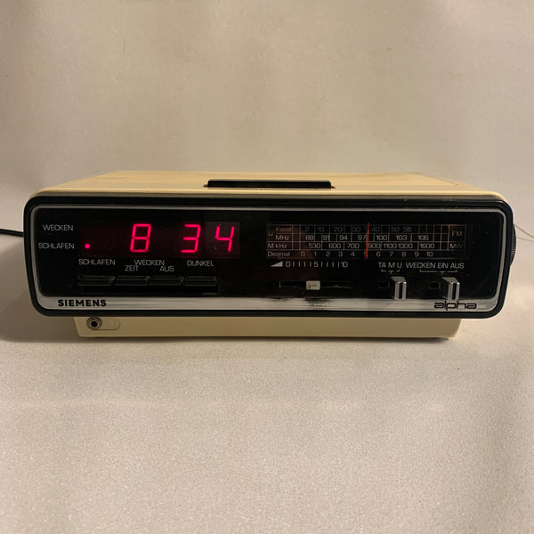 Radiowecker Siemens Alpha RG 224