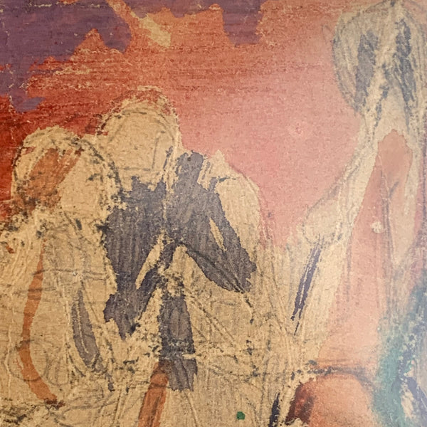 Tuschezeichnung von Erich Glette
