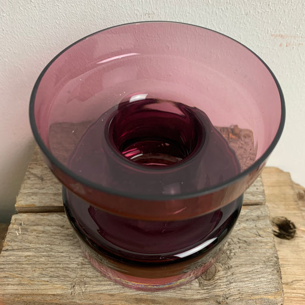 Vintage Design Glas Vase von Glasvasen von Tamara Aladin für Riihimaen Lasi Oy