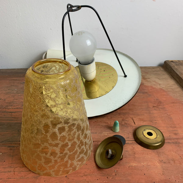 Kleine 50er Jahre Deckenlampe