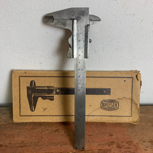 Alter Messschieber von Mauser