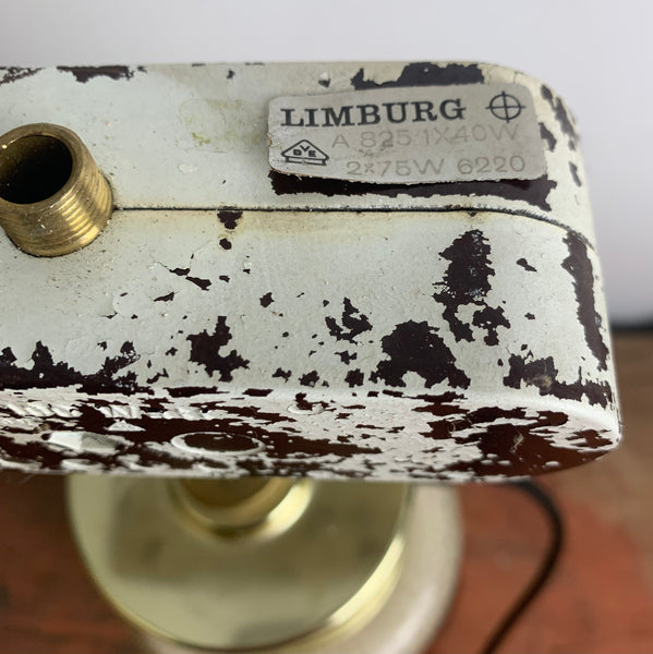 Paar Tischlampen von Helena Tynell für Limburg Glashütte