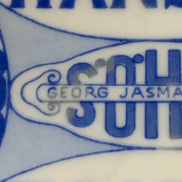 Vintage Aschenbecher Hänsom Zigaretten Jasmatzi