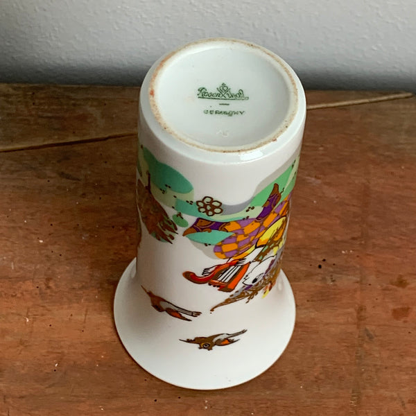 Rosenthal Studio Linie Vase mit Lautenspieler von Björn Wiinblad