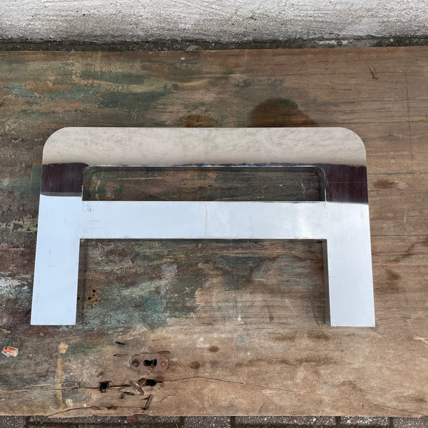 Leuchtbuchstabe in Chrom A