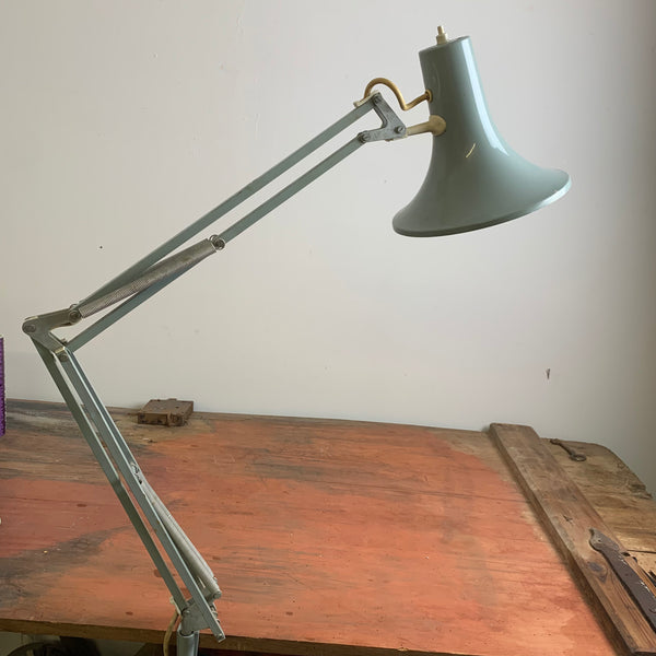 Vintage Arbeitsleuchte mit Gelenkarm