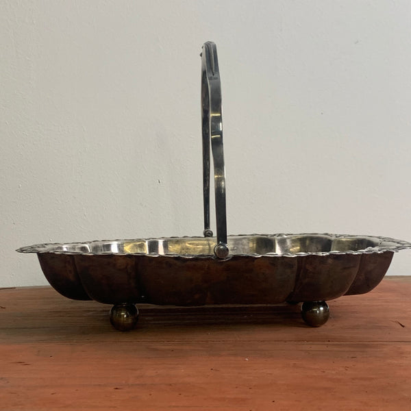 Antike Silber Jugendstil Schale von R&B