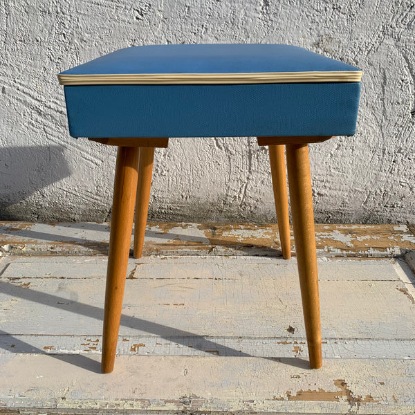 Mid Century Hocker aufklappbar