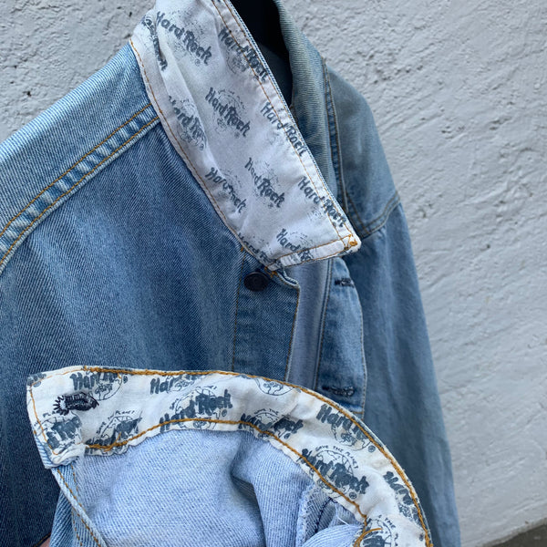 Vintage Jeans Jacke Hard Rock Café Niagara Falls