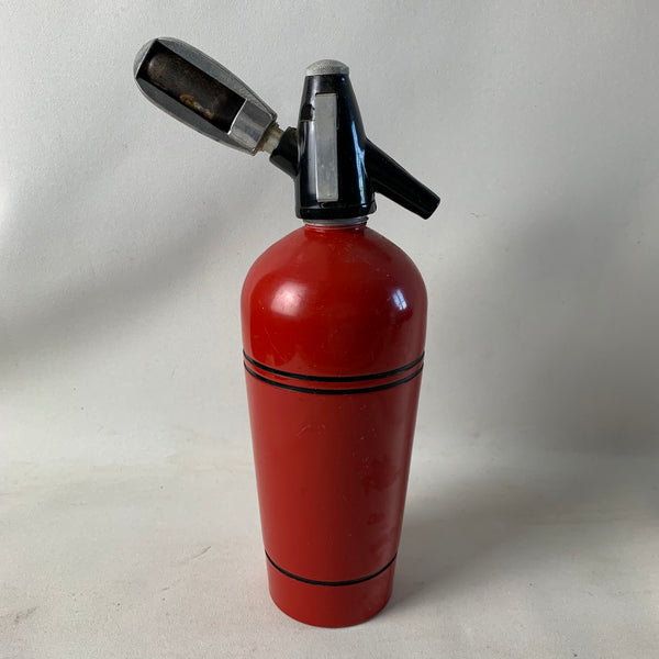 Sodasyphon Heimsyphon Modell A in rot