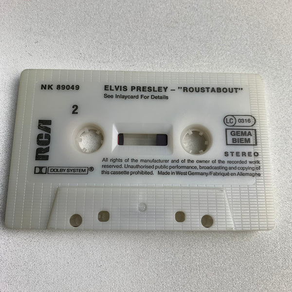 Cassette Tape Audio MC Elvis Roustabout