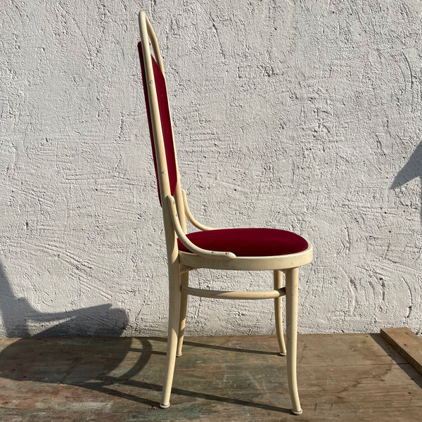 Kaffeehausstuhl von Thonet Hochlehner Stuhl