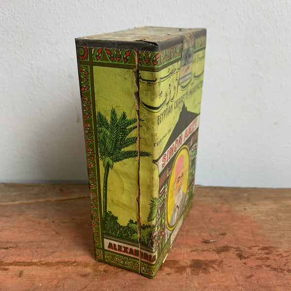 Vintage Zigarren Blechdose Simon Arzt