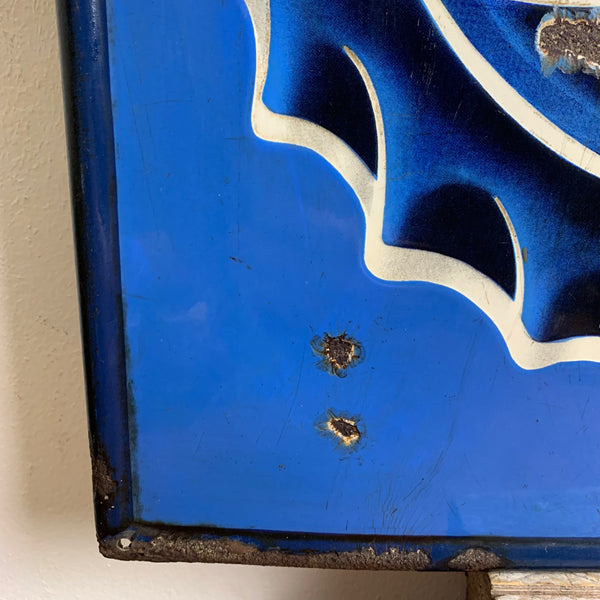Vintage Emaille Schild immer wieder Pepsi Cola
