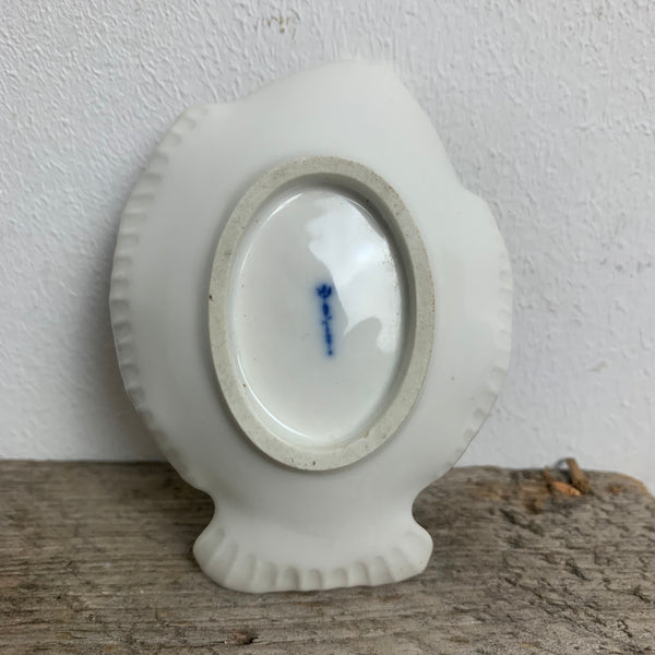 Weißes Porzellan Fisch Schälchen KPM Zeptermarke