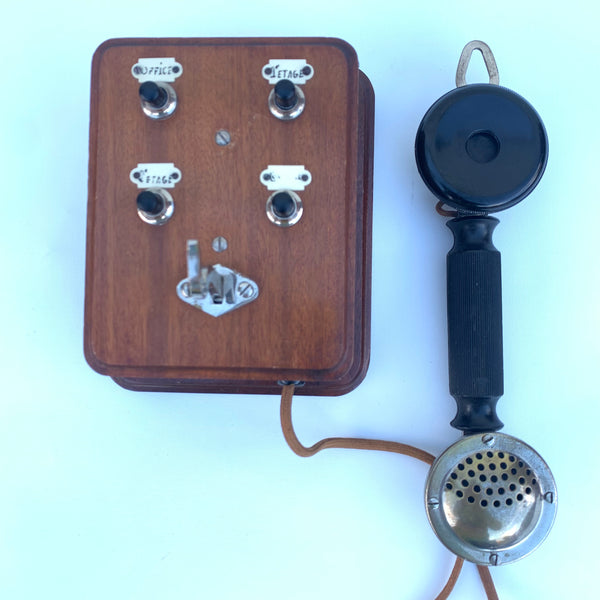 Antikes Wandtelefon