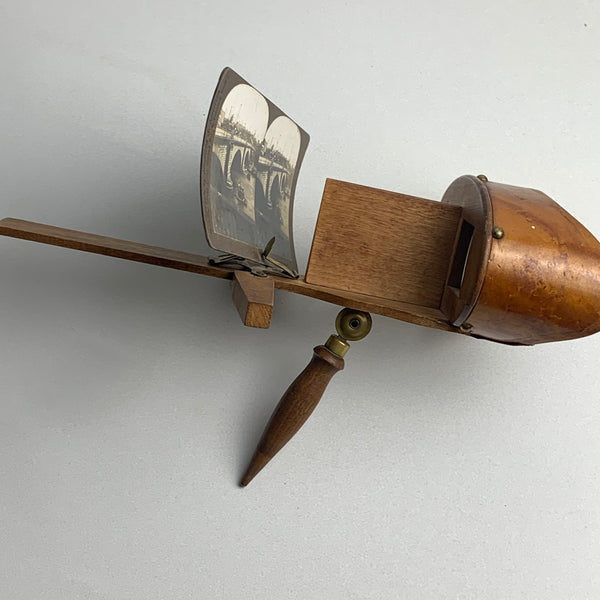 Antikes Stereoskop Vistascope Graphoscope Viewer