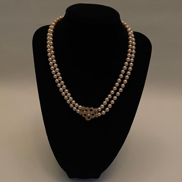 Zweireihiges Perlencollier von Christian Dior Germany