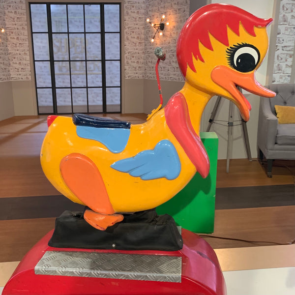 Kiddy Ride Automat Ente 60er Jahre
