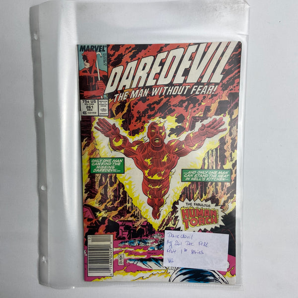 Daredevil MJ 261 Dec 1988 - Marvel Comic