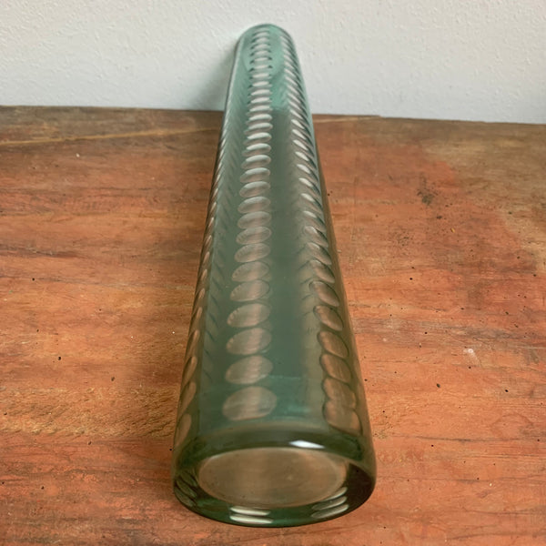 Vintage Kristallglas Stangenvase