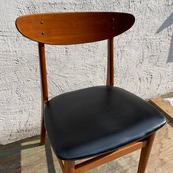 Dänischer Teakholz Stuhl Modell No. 210 von Farstrup Møbler