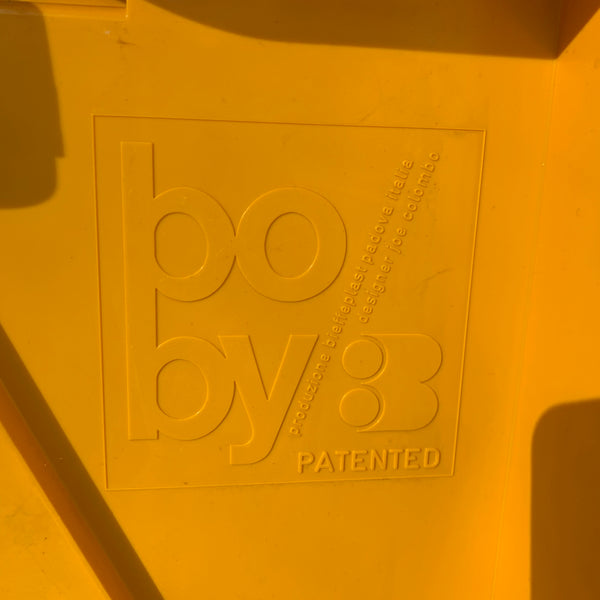 Rollcontainer Boby von Joe Colombo für Bieffeplast in gelb