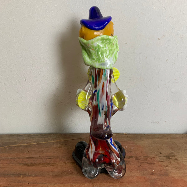 Vintage Murano Glas Skulptur Clown