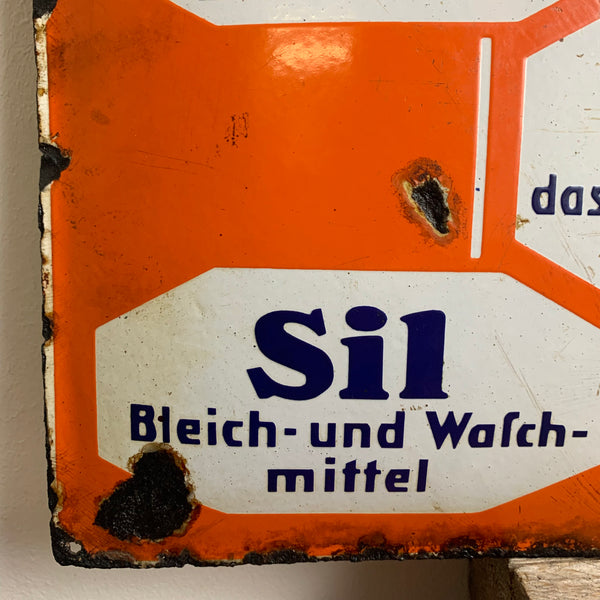Emaille Schild Henkel Henko Dixin Persil Sil Ata