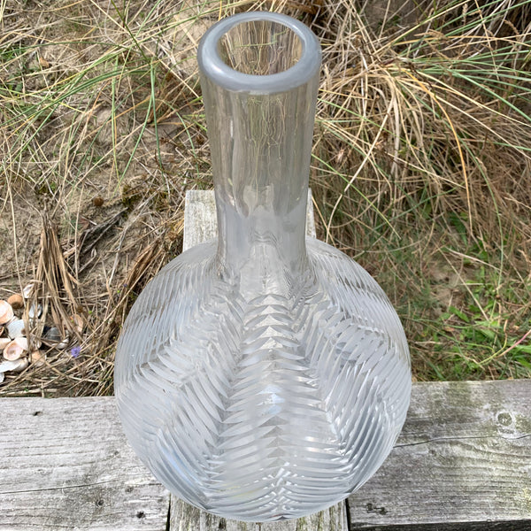 Große vintage Glasvase