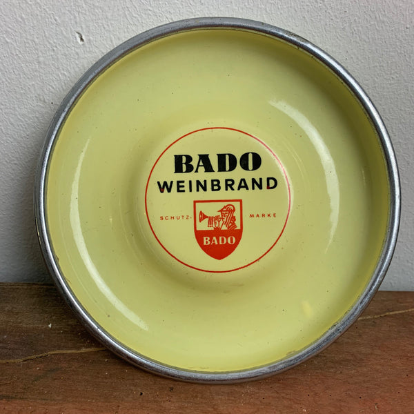 Sehr seltener Aschenbecher von Bado Weinbrand