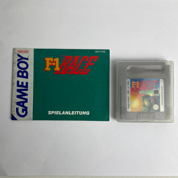 F1-Race Nintendo Game Boy / Spiel und Anleitung