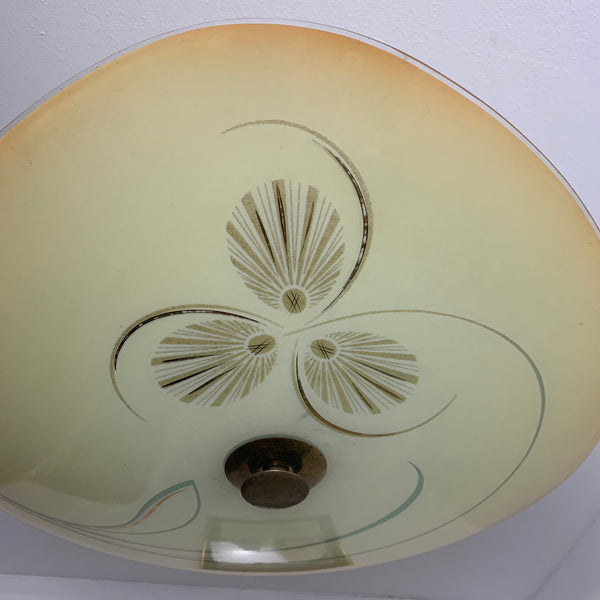 50er Jahre Tellerlampe