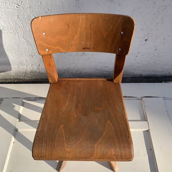 Vintage Kinderstuhl Schulstuhl Casala
