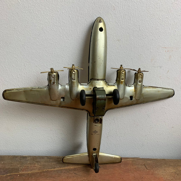 Vintage Blechspielzeug Flugzeug KLM