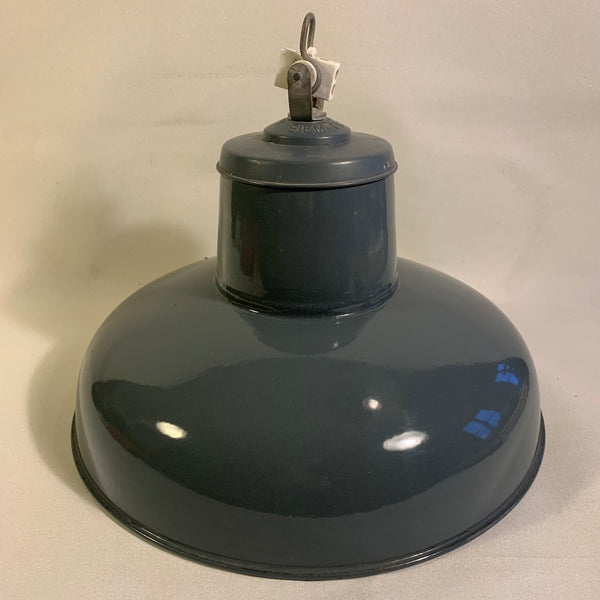 Bauhaus Lampe aus Emaille von Siemens