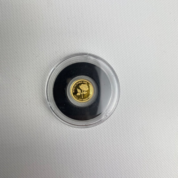5 Gold Dollar Münze Rose of Dubai Königin Elisabeth II.