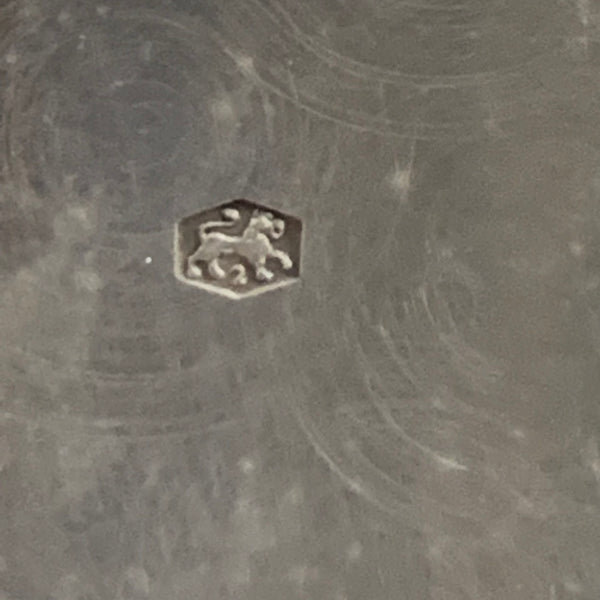 Niederländische Pralinenschale aus Silber