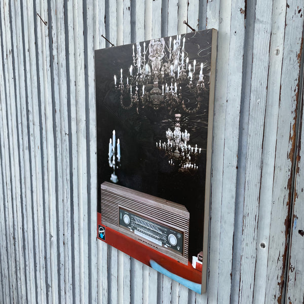Blaupunkt Werbe Aufsteller / Schild / Radio