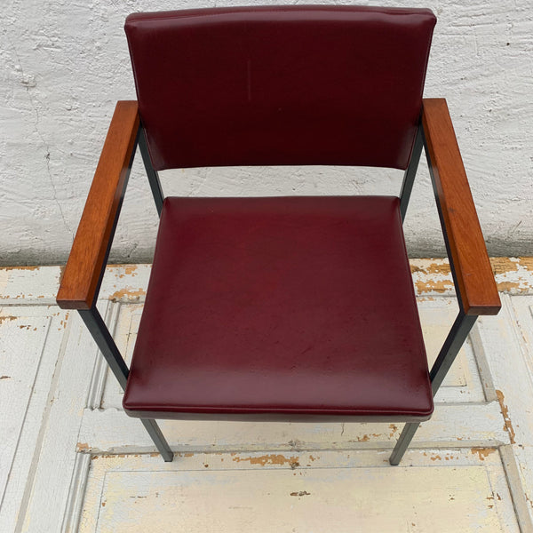 Vintage Stahlrohr Stuhl Fröscher KG