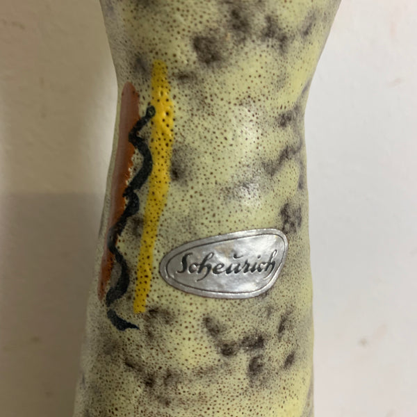 Mid Century Keramik Vase von Scheurich 520-22