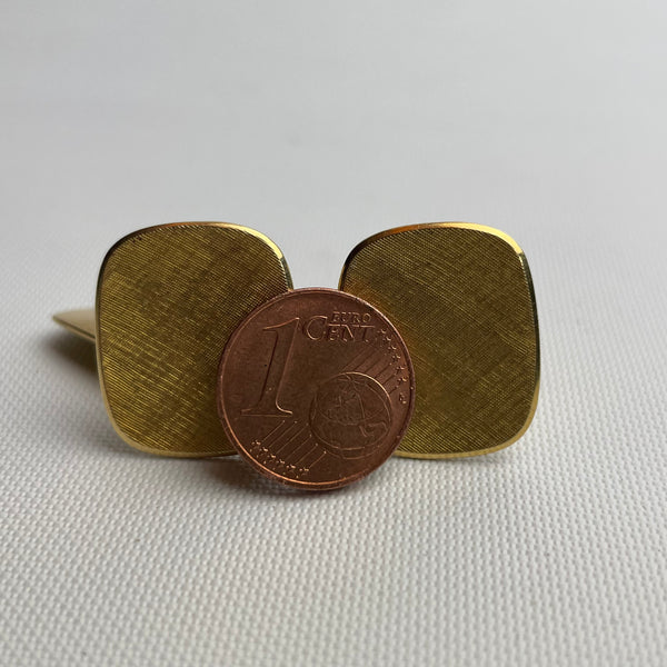 Omega Manschettenknöpfe aus 585er Gold