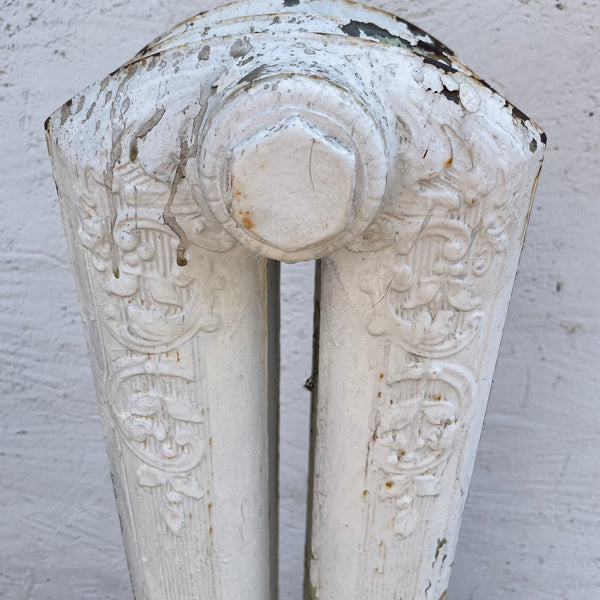 Antiker Jugendstil Heizkörper mit 3 Rippen